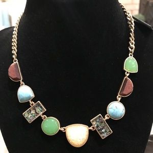 NWT Kenneth Cole Mixed Stone Necklace